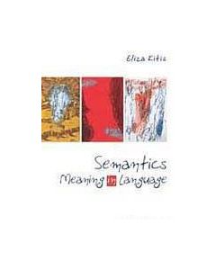 Semantics Meaning in Language