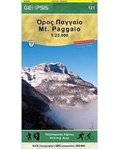 Πεζοπορικός χάρτης Παγγαίου
