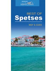 BEST OF SPETSES LAMINATED MAP AND GUIDE BEST OF